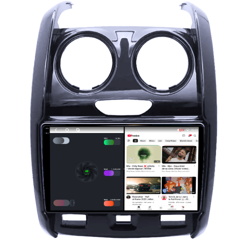 Navigatie dedicata Dacia Duster 2015, 4GB RAM 64GB ROM, Procesor Qualcomm Octacore, Android 14, Rezolutie 2K, Display QLED 9", DSP, Carplay&Android Auto, SIM 4G [2]
