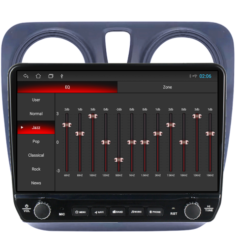 Navigatie dedicata Dokker 2012+, Lodgy (2012-) Tesla cu butoane rotative model 2024, 4GB RAM 64GB ROM, Procesor Quadcore, Android 14, Display QLED 10", DSP, Carplay&Android Auto [6]
