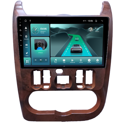 Navigatie dedicata Dacia Logan 2009-2015, 8GB RAM 128GB ROM, Octacore, Platforma TS18, Android 14, Display QLED 9”, Suporta camera 360º, DSP, Carplay&Android Auto, SIM 4G, Ventilator Acti [1]