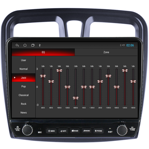 Navigatie dedicata Dacia Sandero (2012-) Tesla cu butoane rotative model 2024, 4GB RAM 64GB ROM, Procesor Quadcore, Android 14, Display QLED 10", DSP, Carplay&Android Auto [6]