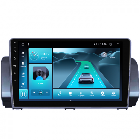 Navigatie dedicata Dacia Sandero 2021, 8GB RAM 128GB ROM, Octacore, Platforma 7862,Android 13, Display QLED 9”, Suporta camera 360º, DSP, Carplay&Android Auto, SIM 4G, Ventilator Activ [3]