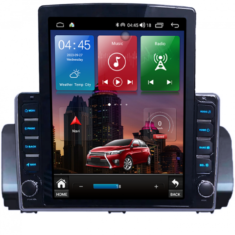Navigatie dedicata Dacia Sandero&Jogger 2021, Tesla Style, 8+128 GB, ANDROID 13,Carplay&Android Auto, 10 inch, Internet, Aplicatii, Waze, Gps [3]