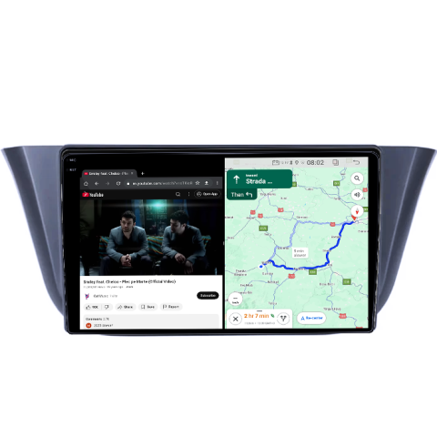 Navigatie dedicata Daily VI 2014+, 8GB RAM 128GB ROM, Octacore, Platforma TS18, Android 14, Display QLED 9", Suporta camera 360", DSP, Carplay&Android Auto, SIM 4G, Ventilator Activ [3]