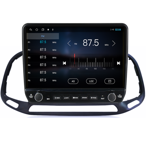 Navigatie dedicata Doblo 2015-2019 Tesla cu butoane rotative model 2024, 4GB RAM 64GB ROM, Procesor Quadcore, Android 14, Display QLED 10", DSP, Carplay&Android Auto [2]