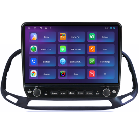 Navigatie dedicata Doblo 2015-2019 Tesla cu butoane rotative model 2024, 4GB RAM 64GB ROM, Procesor Quadcore, Android 14, Display QLED 10", DSP, Carplay&Android Auto [3]