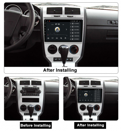 Navigatie dedicata Dodge Caliber 2007-2014, 4GB RAM 64GB ROM, Octacore, Android 13, Display QLED 10", DSP, Carplay, Android Auto, Internet, Youtube, Waze, WIFI, Bluetooth [3]