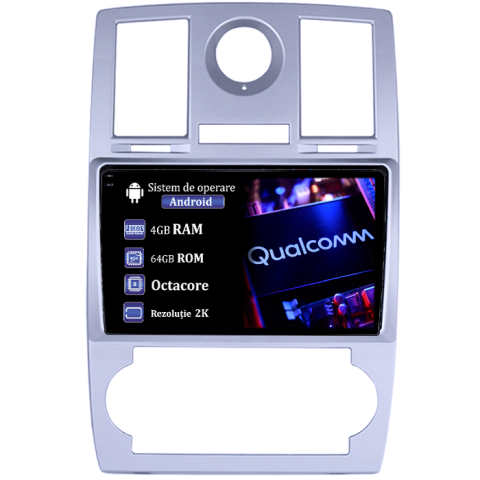 Dodge Caliber 2007-2014 - Navigatie dedicata Dodge Caliber 2007-2014, 4GB RAM 64GB ROM, Procesor Qualcomm Octacore, Android 14, Rezolutie 2K, Display QLED 10", DSP, Carplay&Android Auto, SIM 4G