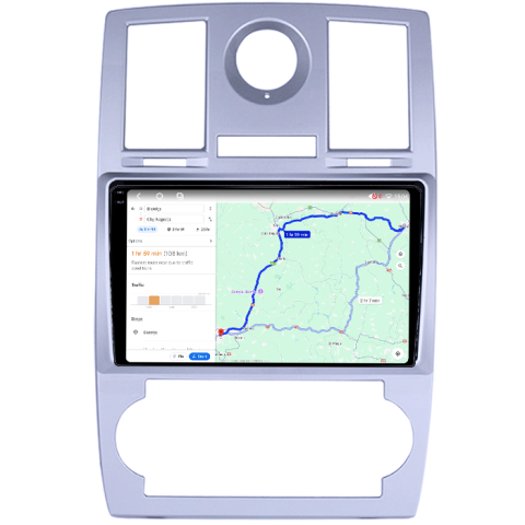 Navigatie dedicata Dodge Caliber 2007-2014, 4GB RAM 64GB ROM, Procesor Qualcomm Octacore, Android 14, Rezolutie 2K, Display QLED 10", DSP, Carplay&Android Auto, SIM 4G [5]