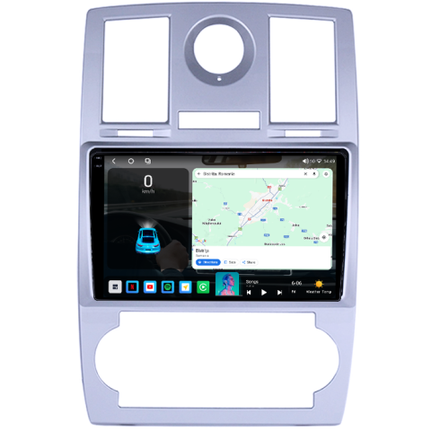 Navigatie dedicata Dodge Caliber 2007-2014, 4GB RAM 64GB ROM, Procesor Qualcomm Octacore, Android 14, Rezolutie 2K, Display QLED 10", DSP, Carplay&Android Auto, SIM 4G [3]