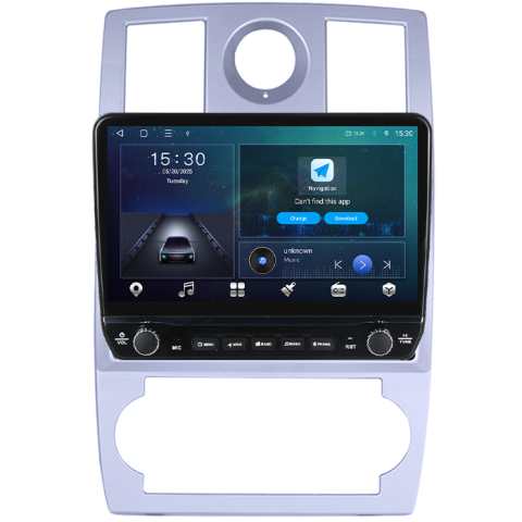 Navigatie dedicata Dodge caliber 2007-2014 Tesla cu butoane rotative model 2024, 4GB RAM 64GB ROM, Procesor Quadcore, Android 14, Display QLED 10", DSP, Carplay&Android Auto [4]