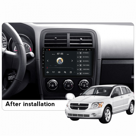 Navigatie dedicata Dodge Caliber 2009-2013, 4GB RAM 32GB ROM, Octacore, Android 14, Display QLED 1K 9", DSP, Carplay&Android Auto, SIM 4G, Bluetooth, Ventilator Activ [5]