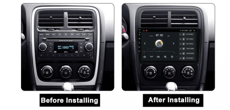Navigatie dedicata Dodge Caliber 2009-2013, 4GB RAM 64GB ROM, Octacore, Android 14, Display QLED 1K 9", Carplay&Android Auto, SIM 4G, Ventilator Activ [5]