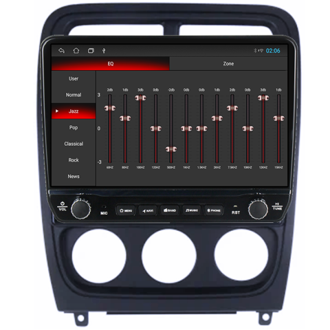 Navigatie dedicata Dodge caliber 2009-2013 Tesla cu butoane rotative model 2024, 4GB RAM 64GB ROM, Procesor Quadcore, Android 14, Display QLED 10", DSP, Carplay&Android Auto [1]