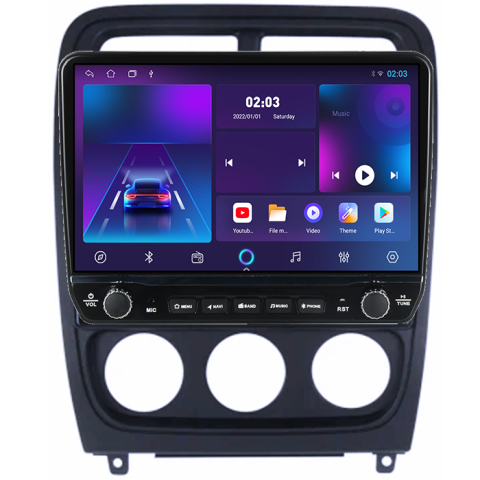 Navigatie dedicata Dodge caliber 2009-2013 Tesla cu butoane rotative model 2024, 4GB RAM 64GB ROM, Procesor Quadcore, Android 14, Display QLED 10", DSP, Carplay&Android Auto [8]