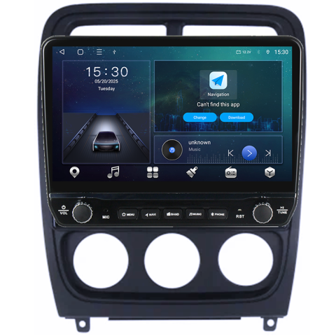 Navigatie dedicata Dodge caliber 2009-2013 Tesla cu butoane rotative model 2024, 4GB RAM 64GB ROM, Procesor Quadcore, Android 14, Display QLED 10", DSP, Carplay&Android Auto [7]