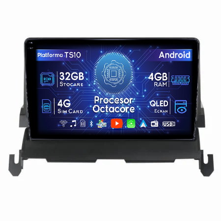 Journey 2009-2012 - Navigatie dedicata Dodge Journey 2008-2010, 4GB RAM 32GB ROM, Octacore, Android, Display QLED  9", DSP, Carplay&Android Auto, SIM 4G, Bluetooth, Ventilator Activ
