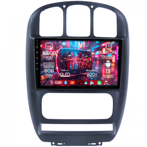Dodge Caravan 2000-2007 - Navigatie dedicata Dodge Caravan 2000-2007, 8GB RAM 128GB ROM, Octacore, Platforma TS18, Android 13, Display QLED 10”, Suporta camera 360º, DSP, Carplay&Android Auto, SIM 4G, Ventilator Activ