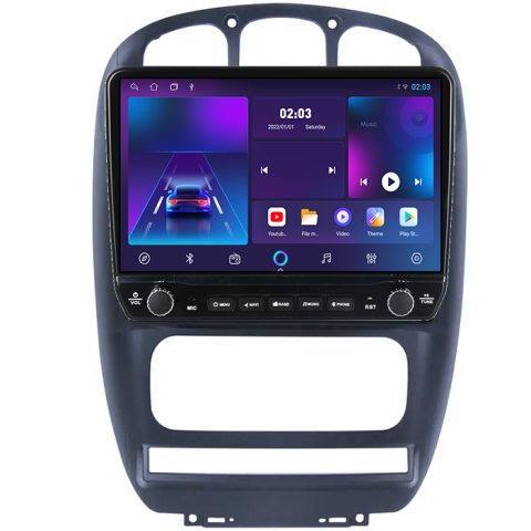 Navigatie dedicata Dodge Caravan 2000-2007 Tesla cu butoane rotative model 2024, 4GB RAM 64GB ROM, Procesor Quadcore, Android 14, Display QLED 10", DSP, Carplay&Android Auto [6]