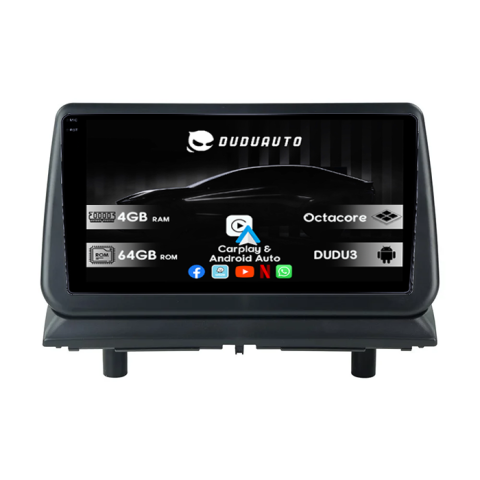 Navigatii Dedicate - Navigatie dedicata Dodge Nitro 2006-2012 DUDU3, 4GB RAM 64GB ROM, Octacore, Platforma 8581, Android, Display QLED 9", DSP, Carplay&AndroidAuto