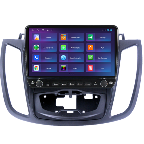 Navigatie dedicata Ford Kuga 2 Escape 3 2012-2019 Tesla cu butoane rotative model 2024, 4GB RAM 64GB ROM, Procesor Quadcore, Android 14, Display QLED 10", DSP, Carplay&Android Auto [4]