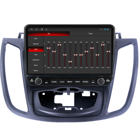 Navigatie dedicata Ford Kuga 2 Escape 3 2012-2019 Tesla cu butoane rotative model 2024, 4GB RAM 64GB ROM, Procesor Quadcore, Android 14, Display QLED 10", DSP, Carplay&Android Auto [1]