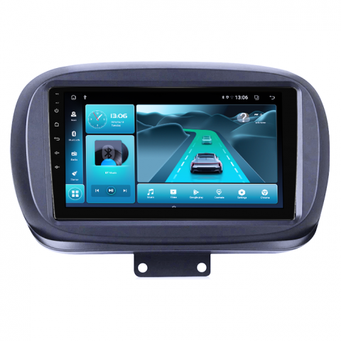 Navigatie dedicata Fiat 500X 2014-2020, 8GB RAM 128GB ROM, Octacore, Platforma TS18, Android 13, Display QLED 9”, Suporta camera 360º, DSP, Carplay&Android Auto, SIM 4G, Ventilator Activ [3]