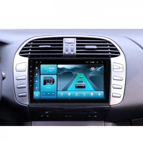 Navigatie dedicata Fiat Bravo 2008-2015, 8GB RAM 128GB ROM, Octacore, Platforma TS18, Android 13, Display QLED 9”, Suporta camera 360º, DSP, Carplay&Android Auto, SIM 4G, Ventilator Activ [2]