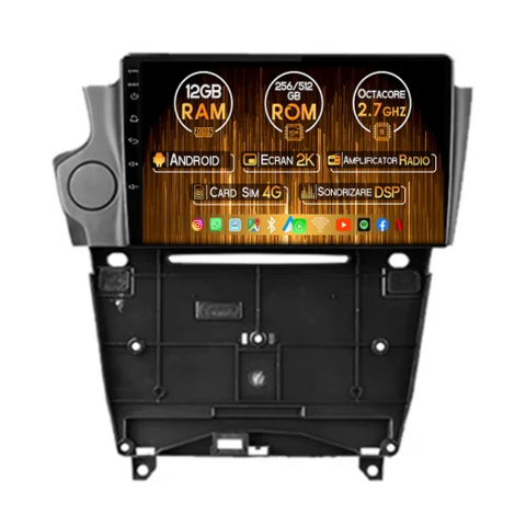 DS5 2011-2018 - Navigatie dedicata Citroen DS5 2011-2018, 12GB RAM 256GB ROM, Android 13, Rezolutie 2K, Display QLED, 9", DSP, Carplay, Android Auto, Internet, Youtube, W