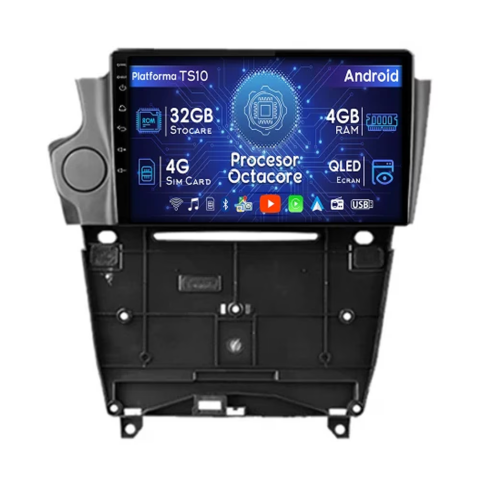 DS5 2011-2018 - Navigatie dedicata Citroen DS5 2011-2018, 4GB RAM 32GB ROM, Octacore, Android 14, Display QLED 9", DSP, Carplay&Android Auto, SIM 4G, Bluetooth, Ventilato