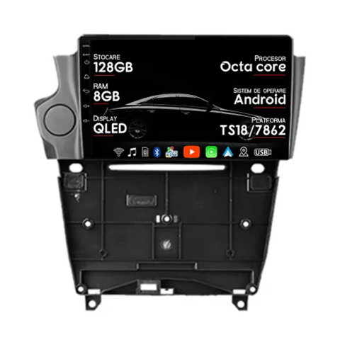 DS5 2011-2018 - Navigatie dedicata Citroen DS5 2011-2018, 8GB RAM 128GB ROM, Octacore, Platforma TS18, Android 14, Display QLED 9", Suporta camera 360", DSP, Carplay&Andr