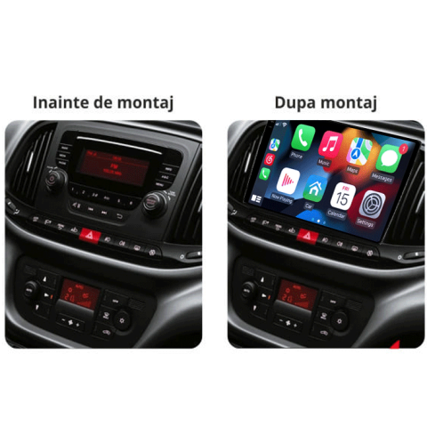 Navigatie dedicata Fiat Doblo 2015-2019, 4GB RAM 64GB ROM, Procesor Qualcomm Octacore, Android 14, Rezolutie 2K, Display QLED 9", DSP, Carplay&Android Auto, SIM 4G [6]