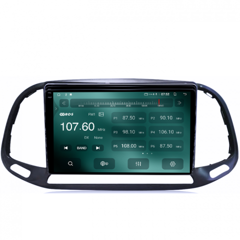 Navigatie dedicata Fiat Doblo 2015-2019, 4GB RAM 64GB ROM, Quadcore, Android 14, Display QLED 1K 9", DSP, Carplay&Android Auto, Suport camere AHD [2]
