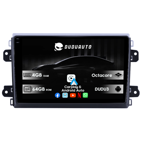 Ducato 2022+ - Navigatie dedicata Fiat Ducato 2022+ DUDU3, 4GB RAM 64GB ROM, Octacore, Platforma 8581, Android, Display QLED 9", DSP, Carplay&AndroidAuto