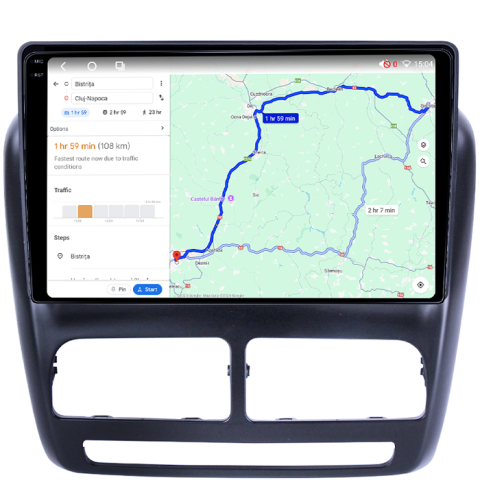 Navigatie dedicata Fiat Doblo 2015, 4GB RAM 64GB ROM, Procesor Qualcomm Octacore, Android 14, Rezolutie 2K, Display QLED 10", DSP, Carplay&Android Auto, SIM 4G [5]