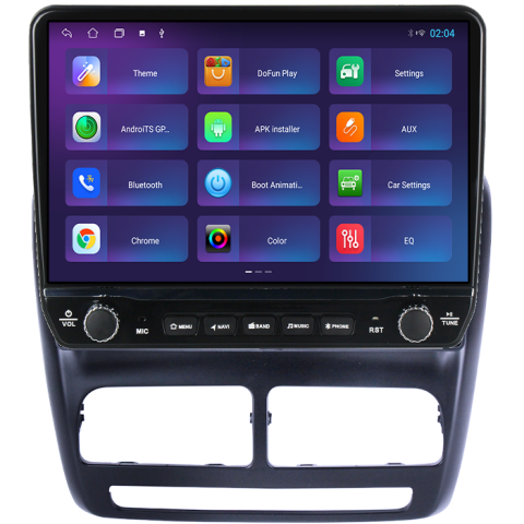 Navigatie dedicata Fiat Doblo 2015 Tesla cu butoane rotative model 2024, 4GB RAM 64GB ROM, Procesor Quadcore, Android 14, Display QLED 10", DSP, Carplay&Android Auto [3]