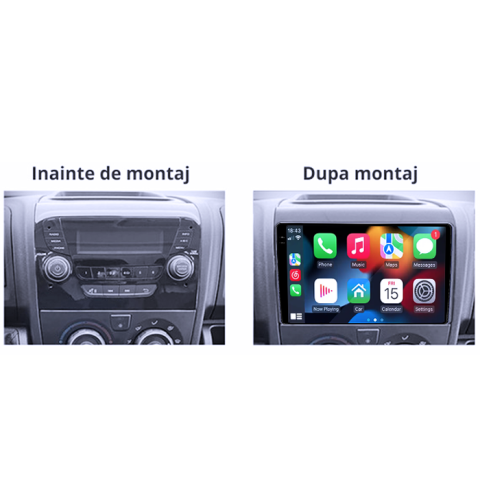 Navigatie dedicata Fiat Ducato 2020, 4GB RAM 64GB ROM, Procesor Qualcomm Octacore, Android 14, Rezolutie 2K, Display QLED 9", DSP, Carplay&Android Auto, SIM 4G [6]