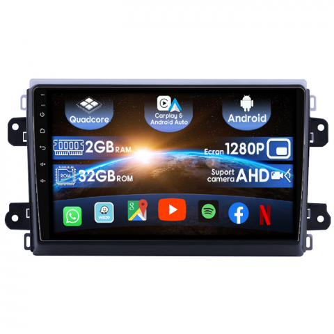 Ducato 2022+ - (Resigilata) Navigatie dedicata Fiat Ducato 2022+, 2GB RAM 32GB ROM, Quad Core, Display 9" IPS Full HD, Carplay&Android Auto, Android 14, Suport camere AHD