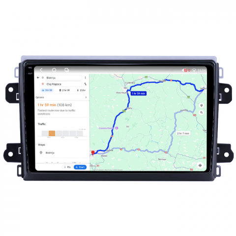 Navigatie dedicata Fiat Ducato 2022+, 4GB RAM 64GB ROM, Octacore, Android 14, Display QLED 1K 9", Carplay&Android Auto, SIM 4G, Ventilator Activ [3]