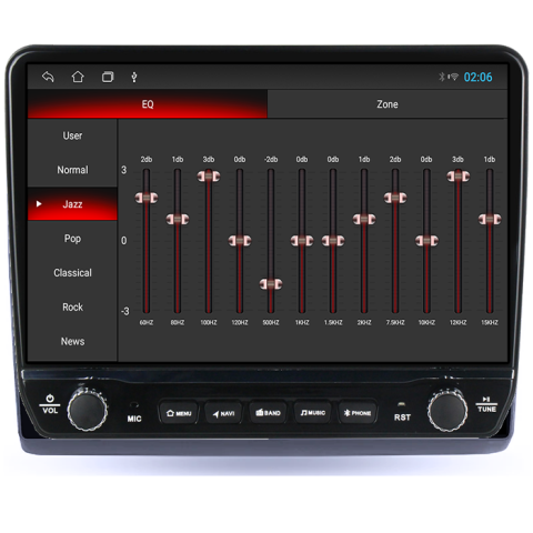 Navigatie dedicata Fiat Ducato 3 2006-2022, Peugeot Boxer 2 2006-2022, Citroen Jumper 2 2006-2022 Tesla cu butoane rotative model 2024, 4GB RAM 64GB ROM, Procesor Quadcore, Android 14, Display QLED 10 [1]
