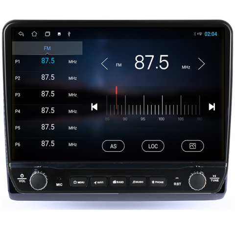 Navigatie dedicata Fiat Ducato 3 2006-2022, Peugeot Boxer 2 2006-2022, Citroen Jumper 2 2006-2022 Tesla cu butoane rotative model 2024, 4GB RAM 64GB ROM, Procesor Quadcore, Android 14, Display QLED 10 [2]