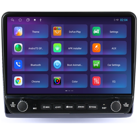 Navigatie dedicata Fiat Ducato 3 2006-2022, Peugeot Boxer 2 2006-2022, Citroen Jumper 2 2006-2022 Tesla cu butoane rotative model 2024, 4GB RAM 64GB ROM, Procesor Quadcore, Android 14, Display QLED 10 [4]