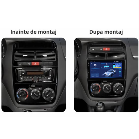 Navigatie dedicata Fiat Linea 2006-2012, 4GB RAM 64GB ROM, Procesor Qualcomm Octacore, Android 14, Rezolutie 2K, Display QLED 9", DSP, Carplay&Android Auto, SIM 4G [6]