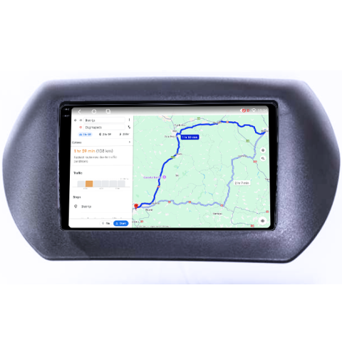 Navigatie dedicata Fiat Fiorino 2008/Citroen Nemo/Peugeot Bipper, 4GB RAM 32GB ROM, Octacore, Android 14, Display QLED 1K 10", DSP, Carplay&Android Auto, SIM 4G, Bluetooth, Ventilator Activ [3]
