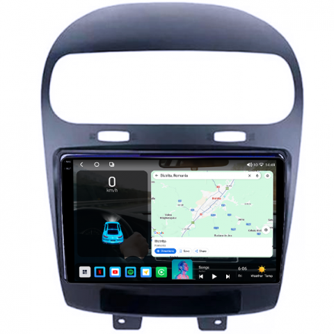 Navigatie dedicata Fiat Freemont 2011-2021, 4GB RAM 64GB ROM, Octacore, Android 14, Display QLED 1K 9", Carplay&Android Auto, SIM 4G, Ventilator Activ [1]