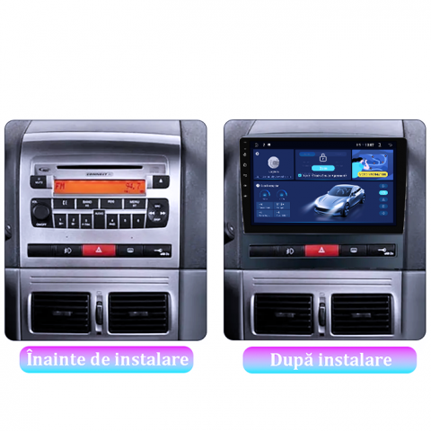 Navigatie dedicata Fiat Perla 9 2009 Idea 2011-2014, 4GB RAM 64GB ROM, Quadcore, Android 14, Display QLED 1K 9", DSP, Carplay&Android Auto, Suport camere AHD [4]