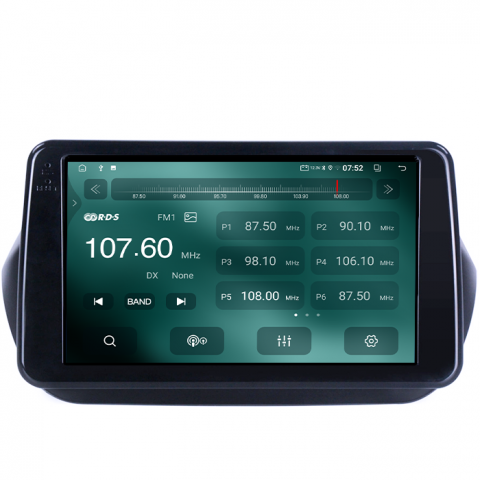 Navigatie dedicata Fiat Qubo 2008-2017,4GB RAM 64GB ROM, Quadcore, Android 14, Display QLED 1K 9", DSP, Carplay&Android Auto, Suport camere AHD [2]