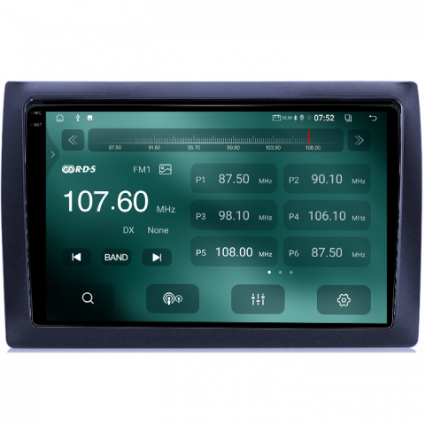 Navigatie dedicata Fiat Stilo 2010, 4GB RAM 64GB ROM, Quadcore, Android 14, Display QLED 1K 9", DSP, Carplay&Android Auto, Suport camere AHD [2]