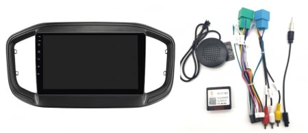Navigatie dedicata Fiat Strada 2020-2021, 12GB RAM 256GB ROM, Android 13, Rezolutie 2K, Display QLED, 9", DSP, Carplay, Android Auto, Internet, Youtube, Waze, Wi Fi, USB [1]