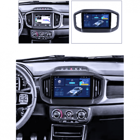 Navigatie dedicata Fiat Strada 2020-2021, 8GB RAM 128GB ROM, Octacore, Platforma TS18, Android 13, Display QLED 9”, Suporta camera 360º, DSP, Carplay&Android Auto, SIM 4G, Ventilator Activ [4]