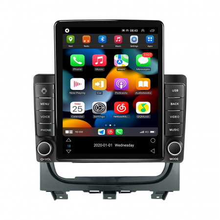 Navigatie dedicata Fiat Strada Idea 2012-2016 Tesla Style, 8+128 GB RAM, ANDROID 13, Carplay&Android Auto, 10 inch, Internet, Aplicatii, Waze, Gps [1]